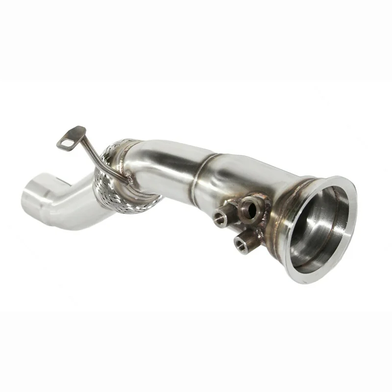 3 "Downpipe Fpr Bmw 05-08 3 Serie E90 325D 330D X30D 03-10 E60 530D M57N2 W/O Dpf