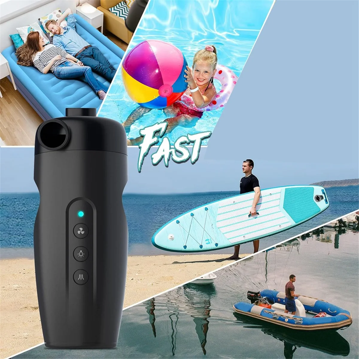 ABWG-Portable Electric Air Pump 5