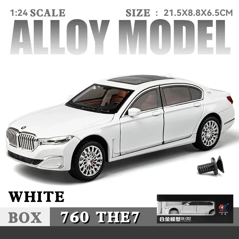 بي أم دبليو 760li Diecast Alloy، زينة داخلية منزلي...