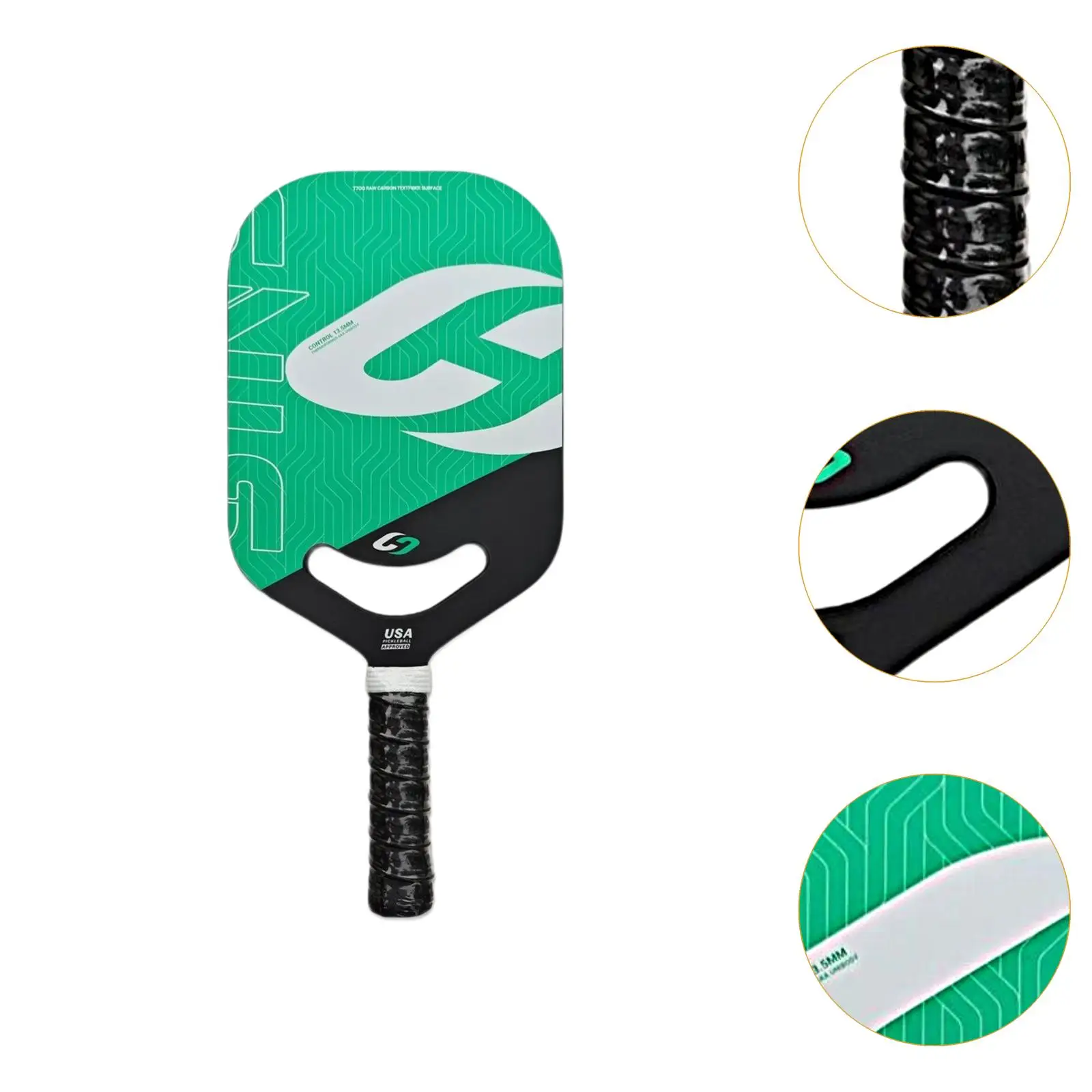 Carbon Fiber Pickleball Paddle Racquet for Power Balance Control pickleball paddles set