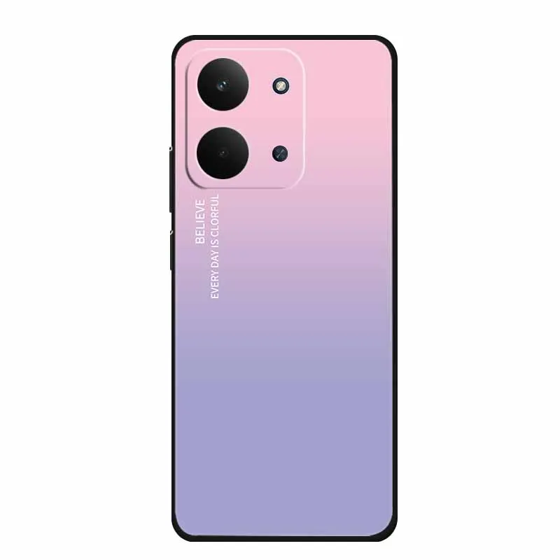 Sleek Black Silicone Soft TPU Phone Case - Protective Back Cover