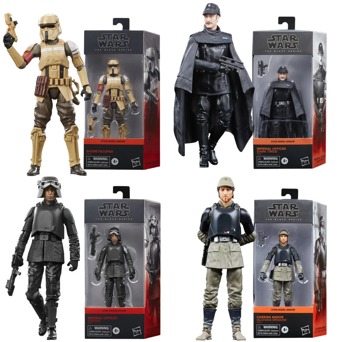 

Hasbro STAR WARS: Andor The Black Series Imperial Officer Shoretrooper Cassian Andor Imperial Officer Action Figure Model Toy