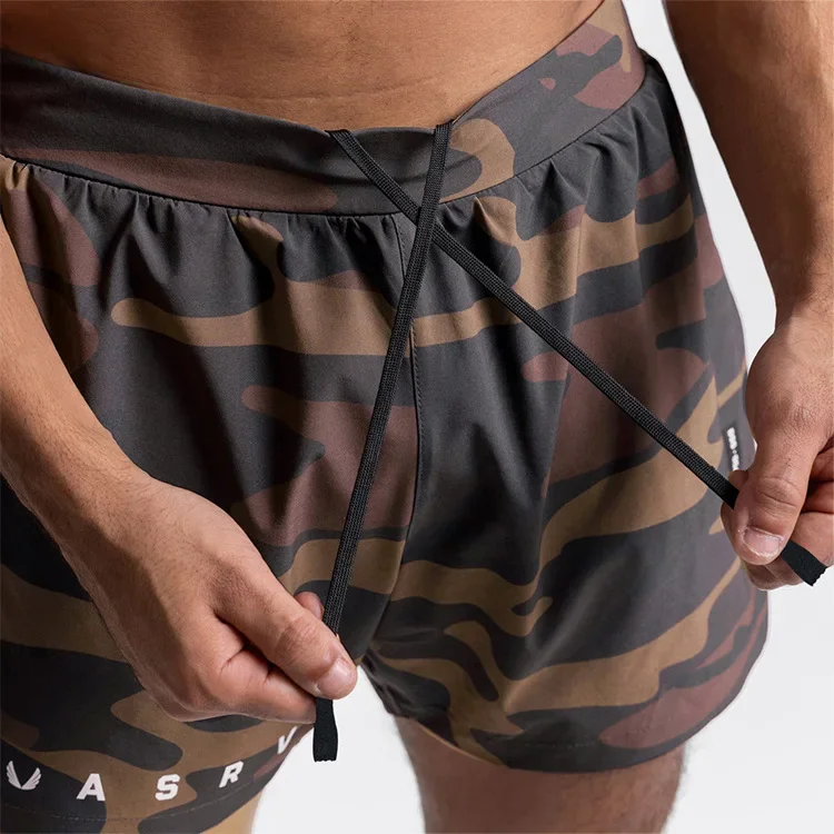 ASRV Mens Gym 2 in 1 Jogger Sport Short Pants Man Quick Dry Running Workout Basketball Shorts Male Gym Fitness Sweatpant Bottoms