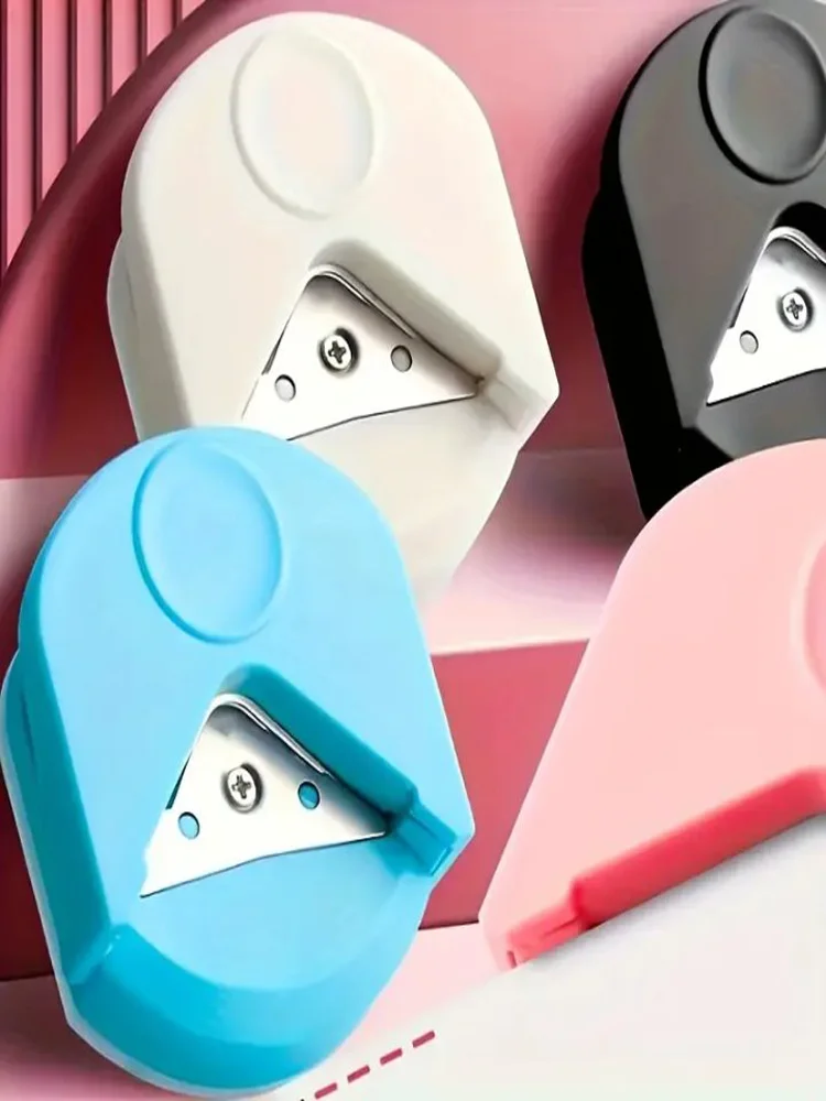 Paper Cutter Cutting Rounding Cutter Corner Plastic PVC Film Maker Machine Trimmer Office Company Accessories