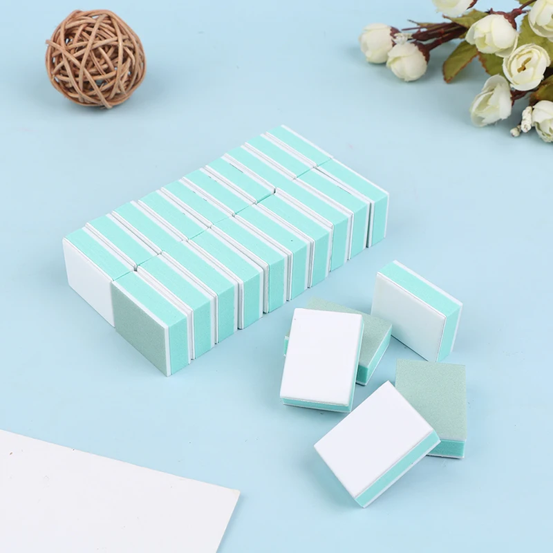 Mini Nail Buffer Block Set - 50 Pcs Shining Polish Tools