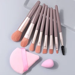 Luxurious Soft Fluffy Makeup Brush Set (Pink)