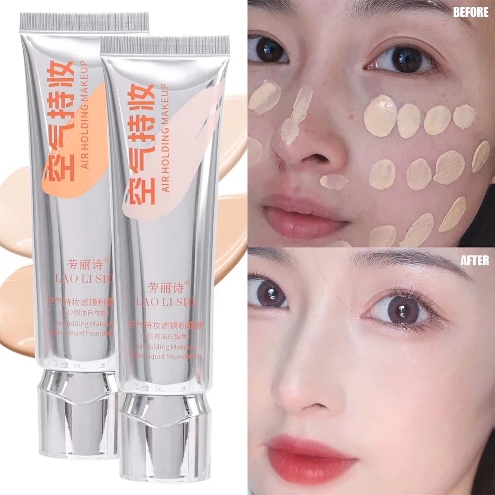 Description Picture 2 of itemWaterproof Liquid Foundation Matte Smooth Moisturising High Coverage Concealer Long Lasting Makeup Base Foundation BB Cosmetics