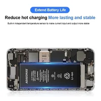 6300mAh 0 Cycle Replacement Bateria for IPhone 5S 6 6S 7 8 Plus X XR XS Max 11 12 13 Pro Max Mini Original Mobile Phone Battery - Image 3