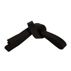 Colored Karate Belt Progression Set for Children and Youth Training (Black - belt)