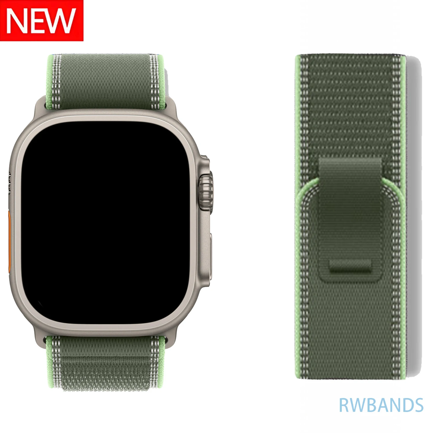 Trail Loop Armband für Apple Watch Series 11/10 Band 46mm 42mm 44mm 40mm 41mm 45mm 49mm Armband iwatch SE 9 8 7 6 5 Ultra 3/2 – Detail 6