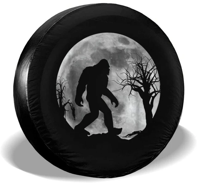 日本製 2ウェイ Foruidea Bigfoot Sasquatch Full Moon Spare Tire Cover Waterproof  Dust-