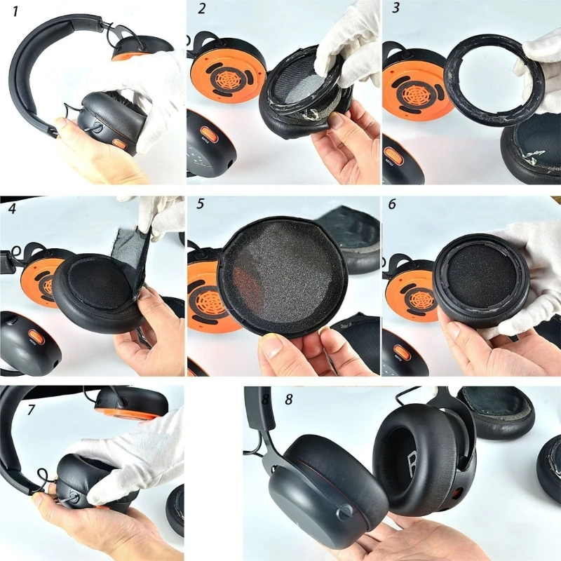 Beyerdynamic MMX 150 MMX100 게임용 헤드셋용 새 스폰지 이어 패드 헤드밴드