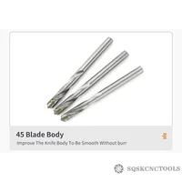 Les forets en carbure LOCO avec des forets à tige droite en acier au tungstène sont utilisés pour l'acier, le fer, l'alliage d'aluminium et la céramique 3-20mm 5
