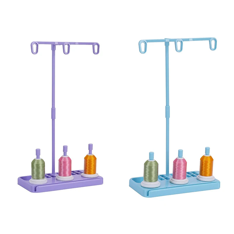 NewEmbroideryThreadHolderStandThreeSpoolEmbroideryThreadRack