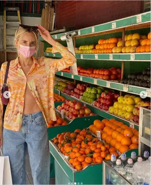 Y2KNew womentops  Y2K roupas femininas Vintage Floral Print Crop Top Shirt Y2K Orange Long Sleeve Collared Button Down T Shi