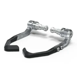 Motorcycle Handlebar Brake and Clutch Levers Guard Protector - Control Lever (Titanium)