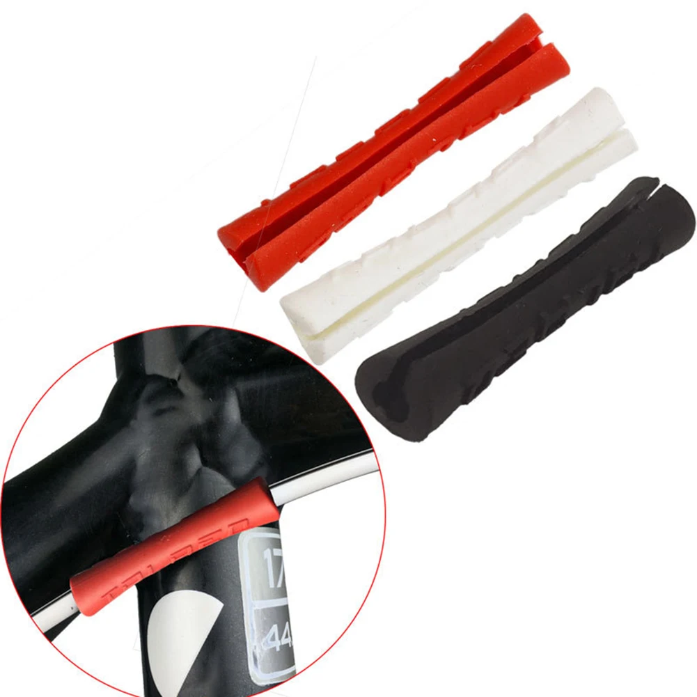 

8pcs Premium Bike Frame Protective Covers High-Grade TPR Rubber Perfect Cable Placement Paint Protection Road Bike Accessories