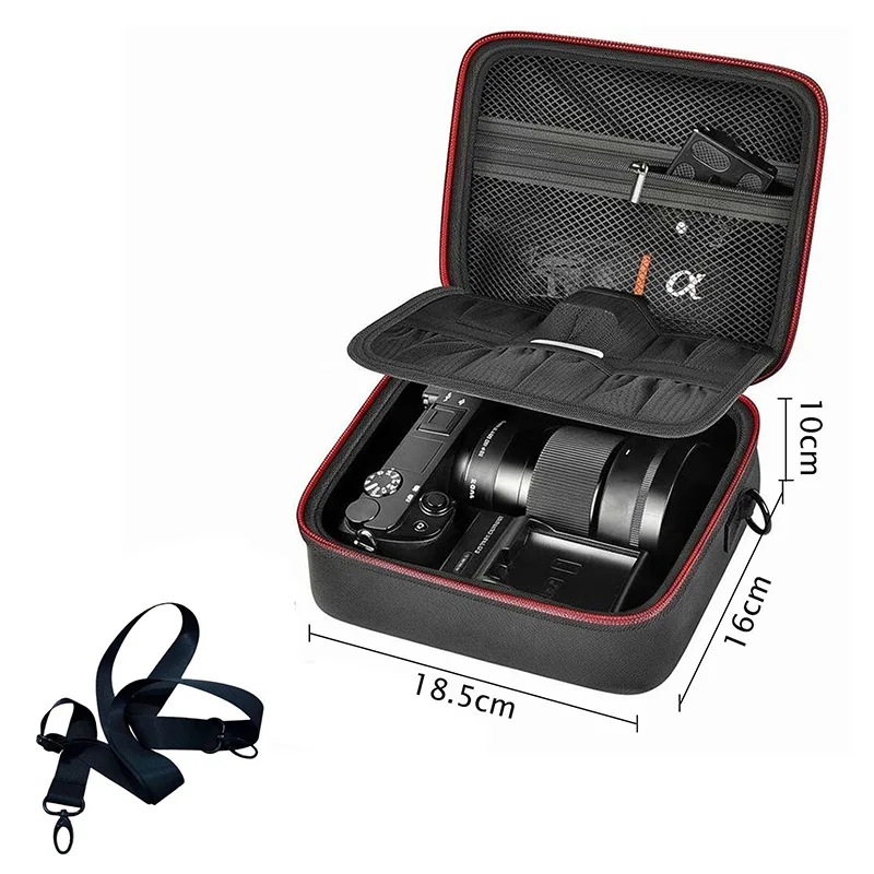 Sac étanche pour gimbal caméra, protection antichoc, noir