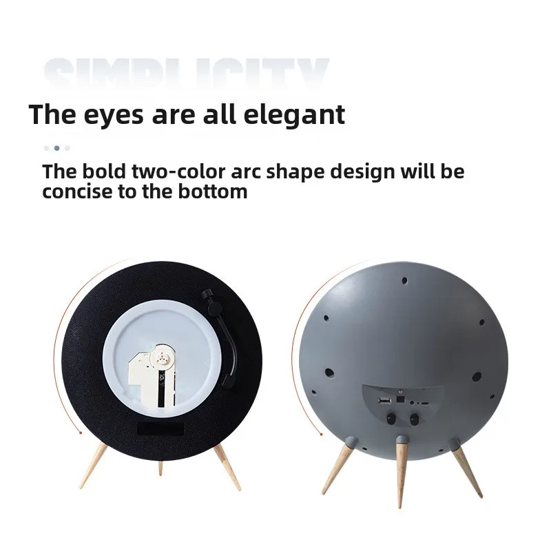 UFO style CD player, retro Bluetooth sound system, album CD player, all-in-one creative birthday gift