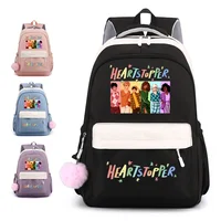 New Heartstopper Harajuku Backpack Boys Girls Fashion Large Capacity Schoolbag High Quality Laptop Backpack School Bag 1
