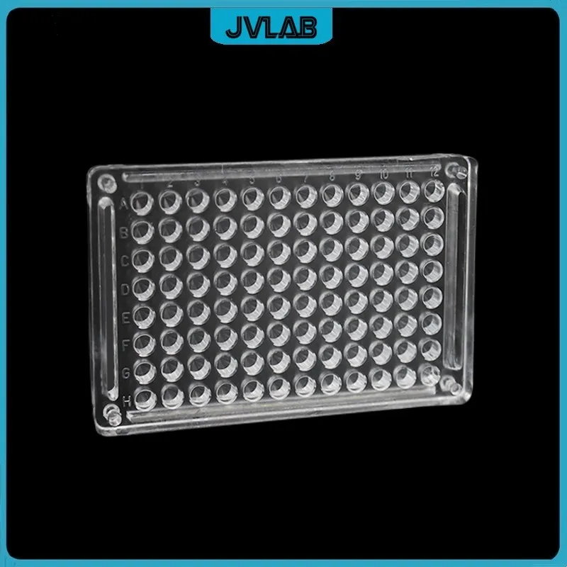 Plexiglass Hemagglutination Plate 96 Wells Acrylic Blood Clotting Board PMMA Plate V-shape U-shape 90 / 110 Degree 1 EA