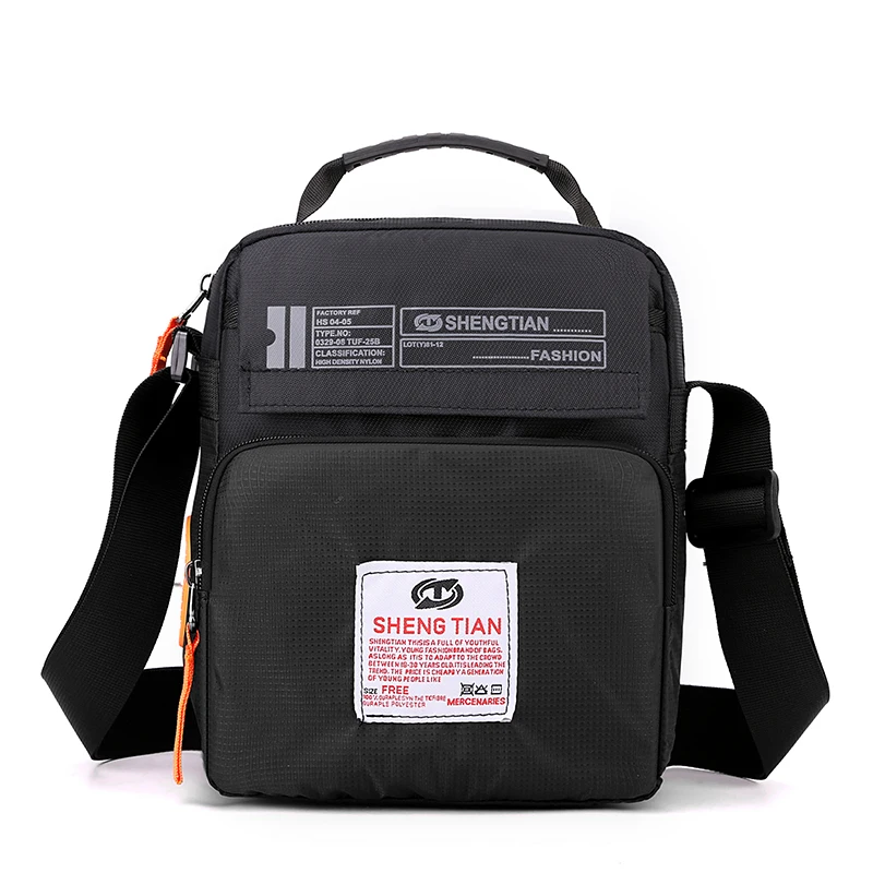 Large Capacity Men's Bag Single Shoulder Bag Waterproof And Wear-resistant Backpack Multiple Pockets For Business Business