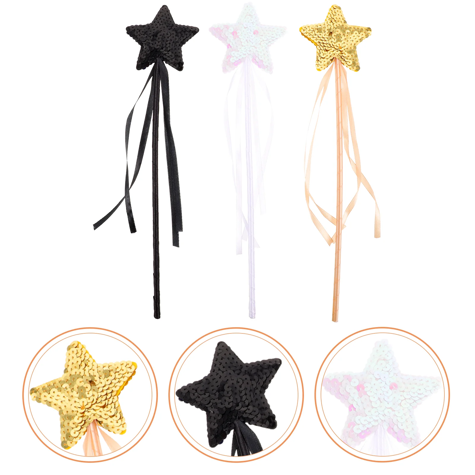 

Fairy Wand Kids Star Shape Fairy Sticks Decorative Fairy Wands Children Birthday Gift Party Halloween Party Cosplay Prop