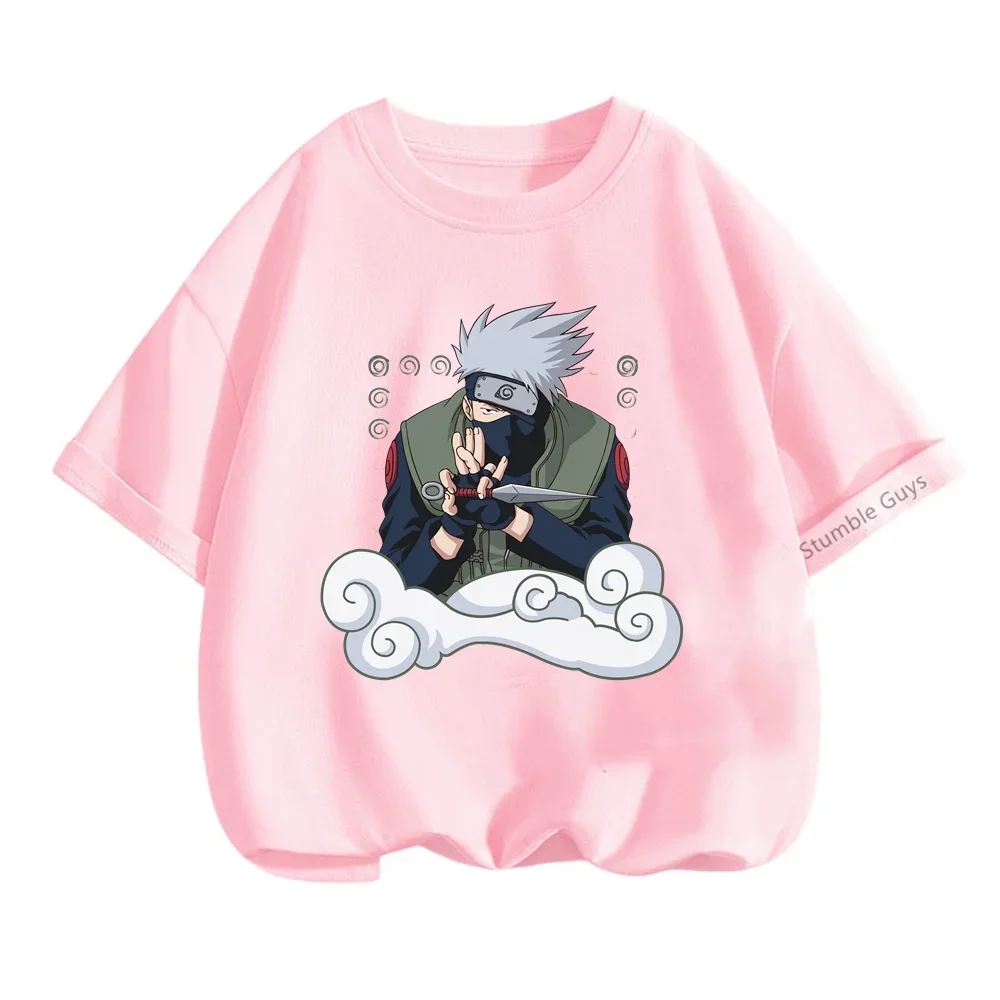 thumbnail image 1 of Camiseta de moda para niños, camiseta de Naruto para niño y niña, Yuzhi Bo Sasuke, ropa infantil con estampado 3D de dibujos animados, camiseta gráfica informal de Sonic, 1 of 5