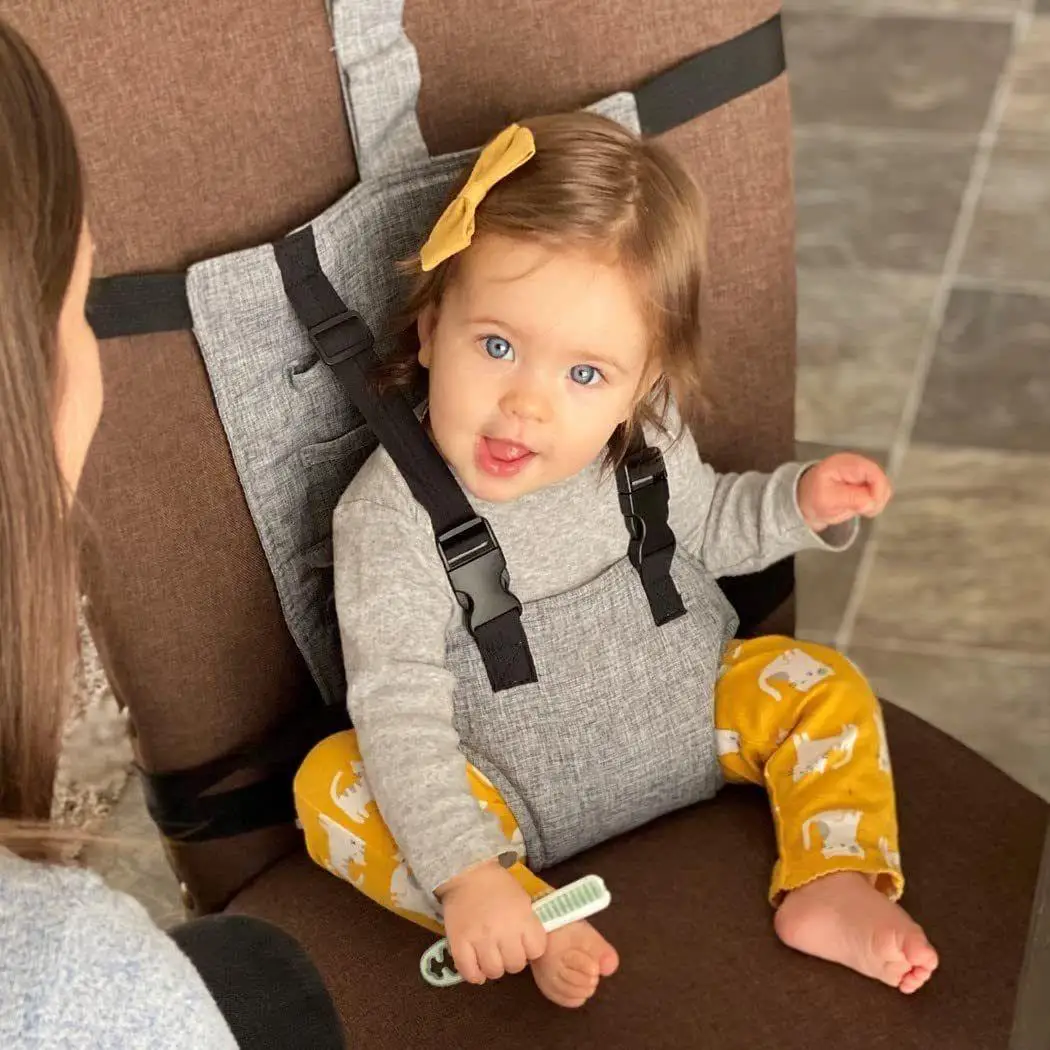 Description Picture 4 of itemBaby Feeding Chair Safety Belt Portable High Chair Harness Foldable Toddler Seat Harness Belt with Strap Baby Travel Essential