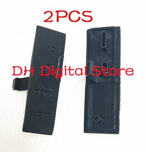 

Резиновая крышка/крышка USB HDMI A/V для замены Canon EOS 550D, REBEL T2i, DS126271, KISS X4 SLR, 2 шт.