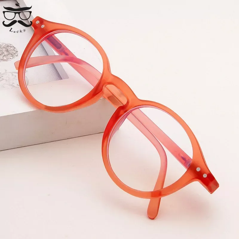 Fashion Kids Anti-blue Light Glasses Vintage Round Frame Boys Girls Computer Glasses Protection Eyeglasses Plain Glasses 5