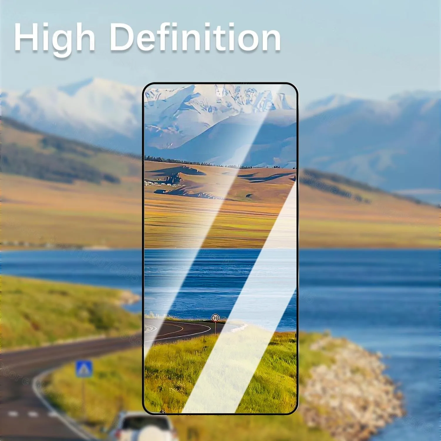 Premium 4-in-1 HD Tempered Glass & Camera Protection Set