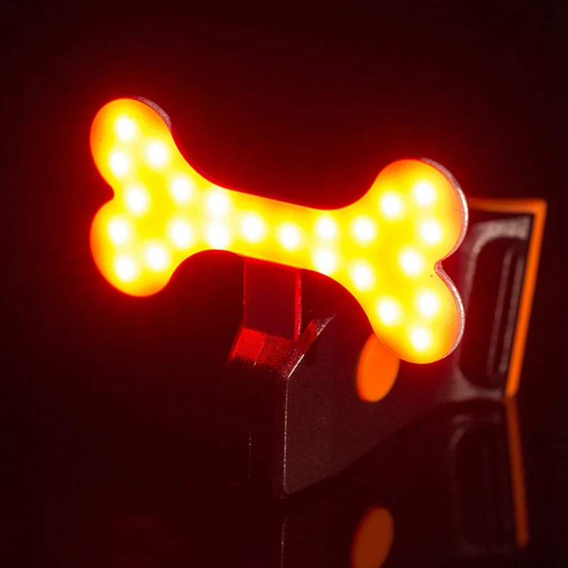 

Bicycle Tail Light Highlight Mountain Bike Waterproof Light Bone Cob Tail Light LED