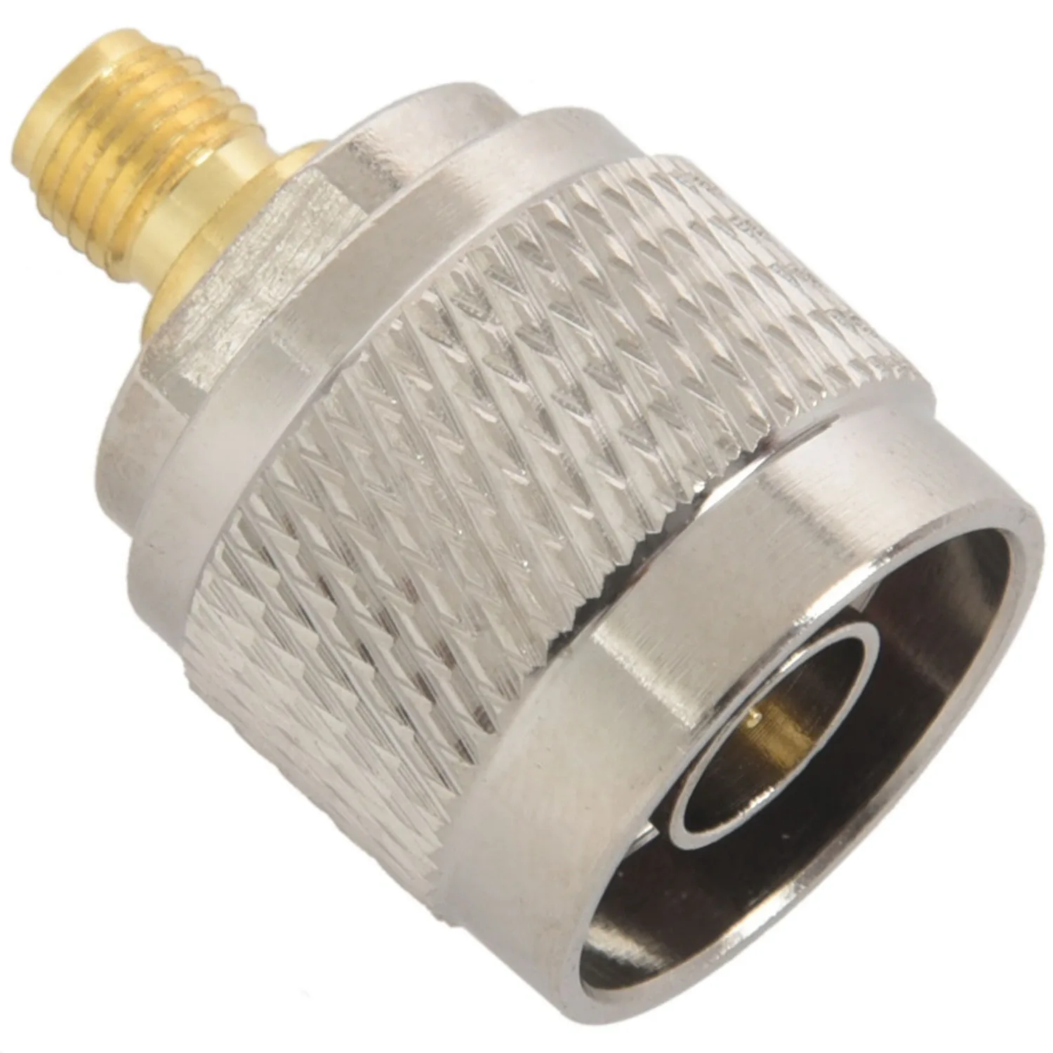 

N male to SMA female RF coaxial cable adapter Jack converter connector,silver