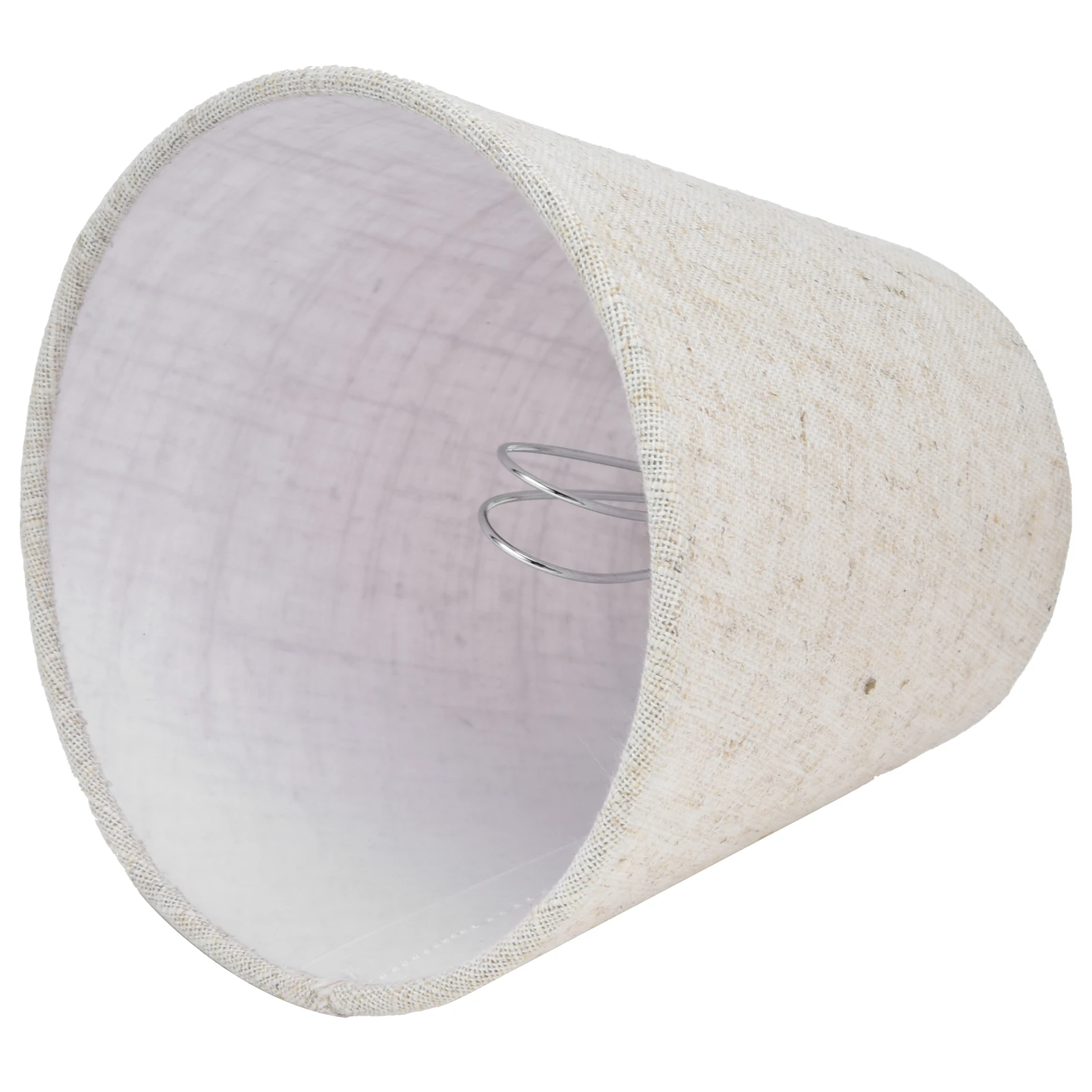 6 stks Clip Op Lampenkappen Kleine Kaars Kroonluchter Lampenkap E14 Lamp Stof Lampenkap Lamp Cover Schaduw voor Wand hanglamp, 4.7x4.3x3.3inch