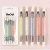 Nail Art Pen Double Head Silicone Flower Sculpting Pen Adjustable Glue Stick Embossing Pen Nail Art Brush Every Home Tool 2