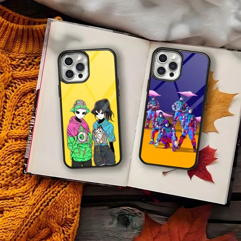 Чехол для телефона Jabbawockeez из поликарбоната и ТПУ для Iphone Apple 12 Pro Max 11 13 14 Mini 6S 8 7 Plus X Xs XR 2020, роскошный чехол-накладка