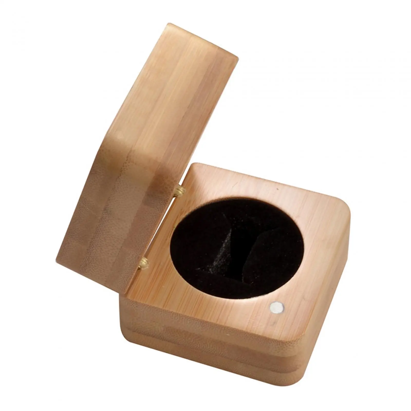 

Wooden Ring Box Ring Bearer Box Wooden Ring Holder Ring Holder Box for Engagement Anniversary Wedding Birthday Gift Proposal