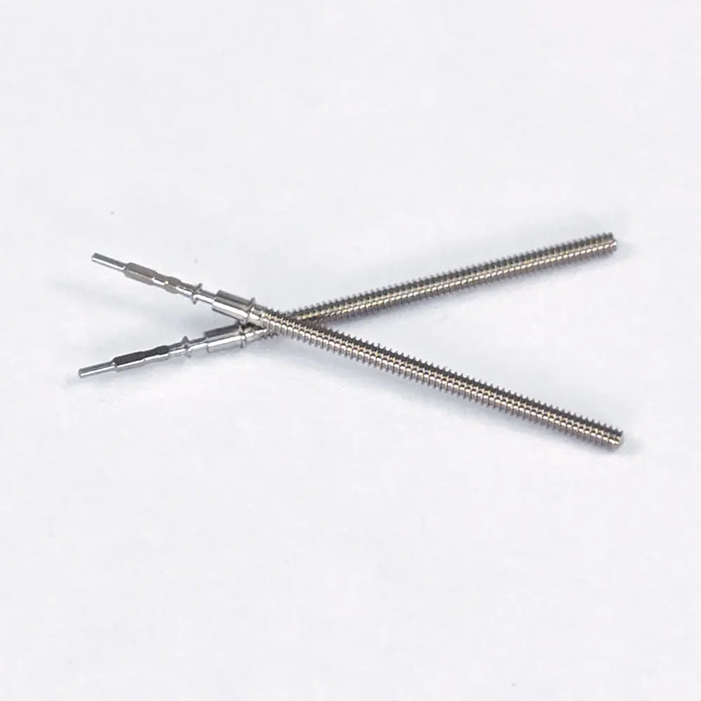 2Pcs/5Pcs/10Pcs 무브먼트 시계 스틸 스템 크라운 키트 시계 부품 세이코 VK63 VK64 VK67 VK68 VK61 무브먼트 시계 스템 스페어
