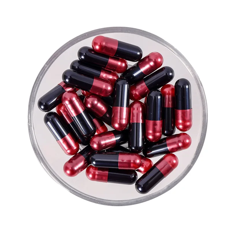 Medicinal Hollow Gelatin Capsules 1000PCS Standard Size 00# Green Hard Gelatin Empty Capsules ,joined Or Separated Capsules