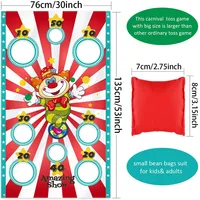 Funny Play Bean Bags Toy Game Bean Bags Safe Tossing Throwing Bags for Adults Children Outdoor Xmas Party Carnival Games Toys 2