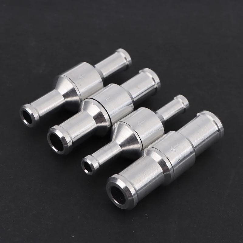 12mm 1/4" White Plastic Non Return Check Valve One Way Fuel Petrol Diesel Oil Gaohang I274845810