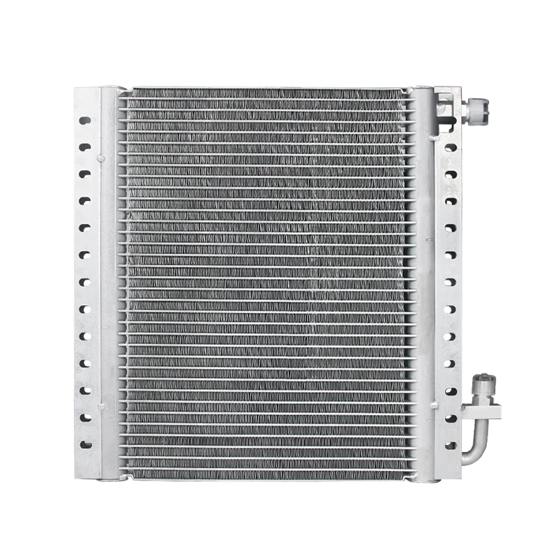 14''x14''x26mm Universal Aluminium Condenser Radiator for Vintage Car Truck Hot Rod Radiator A/C Conditioner Parts