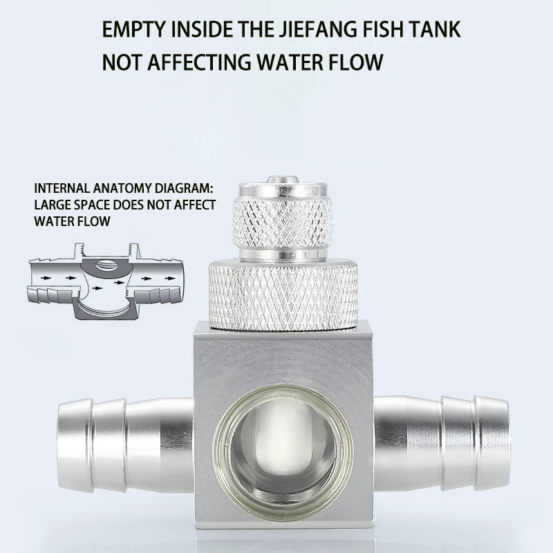 Aquarium DIY CO2 Diffuser Fish Tank CO2 External Atomizer Aluminum Alloy Generator Regulator Accessories Diffuser aquarium co2 diffuser aquarium co2 generator aquarium co2 accessories