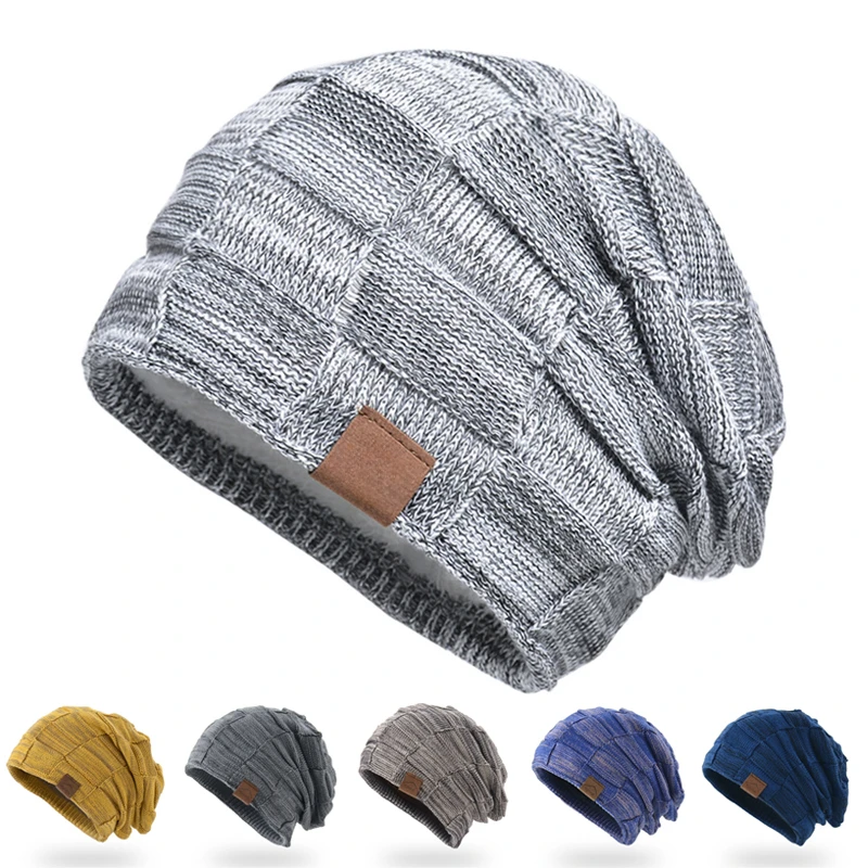 

2023 Women's Hat Autumn Winter Plush Mixed Color Versatile Wool Pullover Hat Warm Cold Resistant Fashionable Casual Knitted Hat