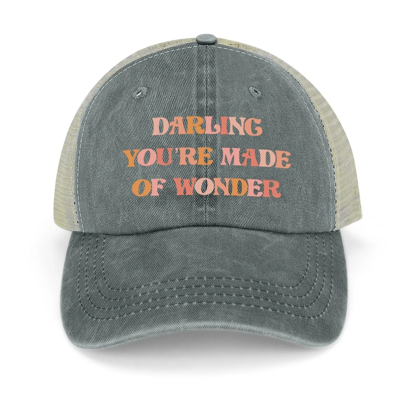 

Darling you’re made of wonder Cowboy Hat Anime Trucker Cap Kids Hat Hats Baseball Cap Women'S Golf Wear Men'S