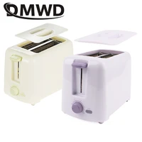 Grille-pain DMWD 2 tranches en acier inoxydable, 650W, 6 niveaux de cuisson, réchauffage et dégivrage. Compact, durable et parfait pour un petit-déjeuner rapide et croustillant. Idéal pour un usage domestique.