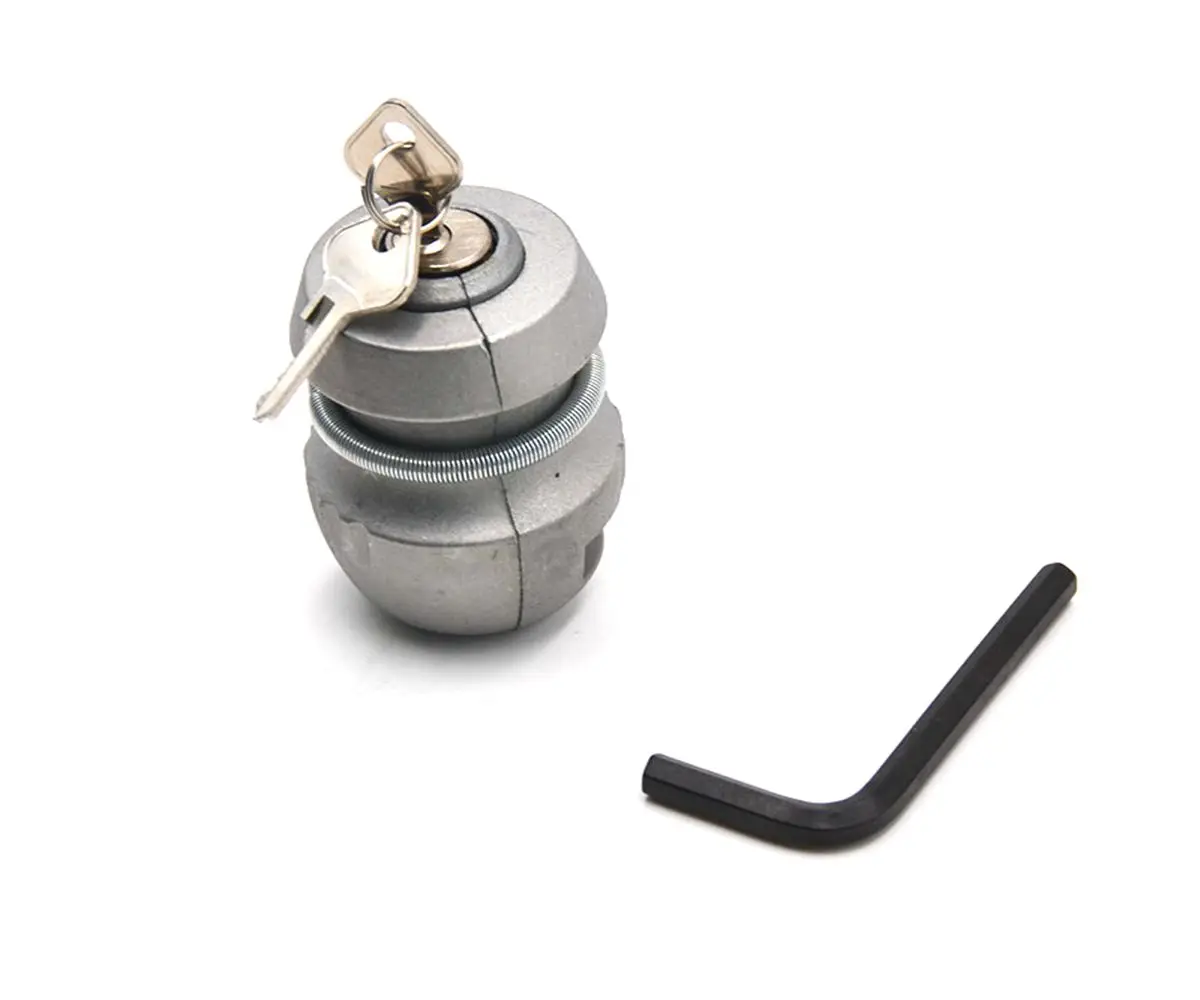Trailer Parts Ball Lock Hitch Coupling Anti Theft Device Caravan Tow Lock Auto Replacement Parts caravan hitch cover,d ring shackle hitch