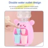 1pc Mini Kitchen Simulation Toy Children Children Role Play Miniature Rabbit Water Dispenser Play House Toys Children'S Gifts 6