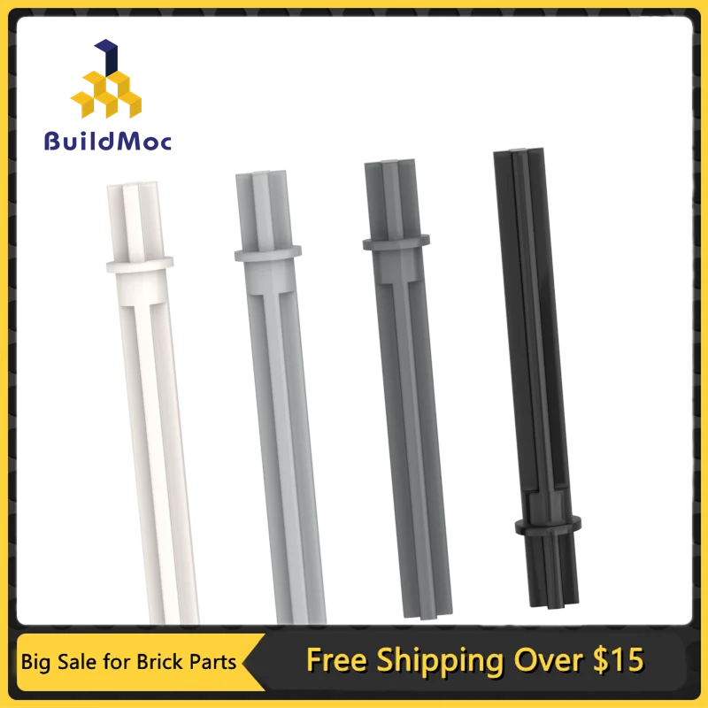 

10 шт., детали MOC 32209 высокотехнологичная ось л со стоп-совместимыми кирпичами